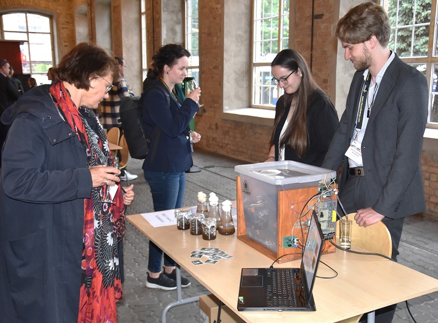 RRB booth at the Biobased Market in Riga, 2023